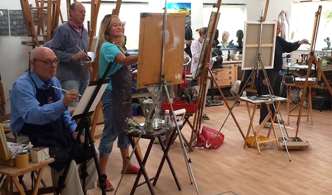 Mondays - Drawing & Oil Painting - Term dates