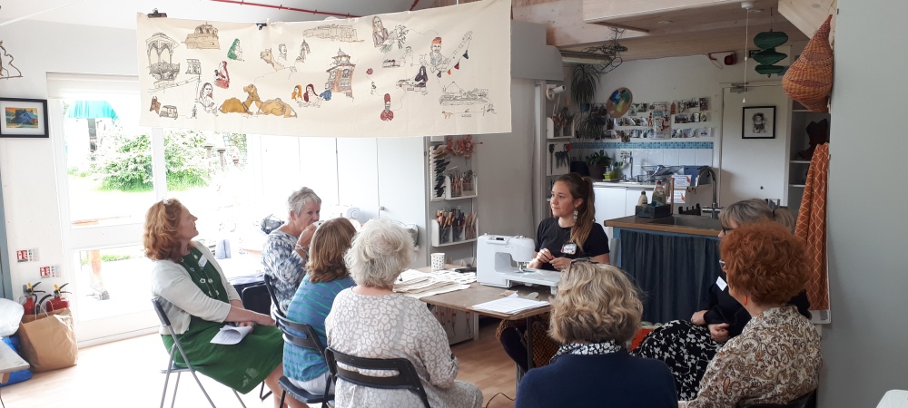 Story Telling Through Stitch (Freestyle Stitching) with Harriet Riddell, 3/4 October