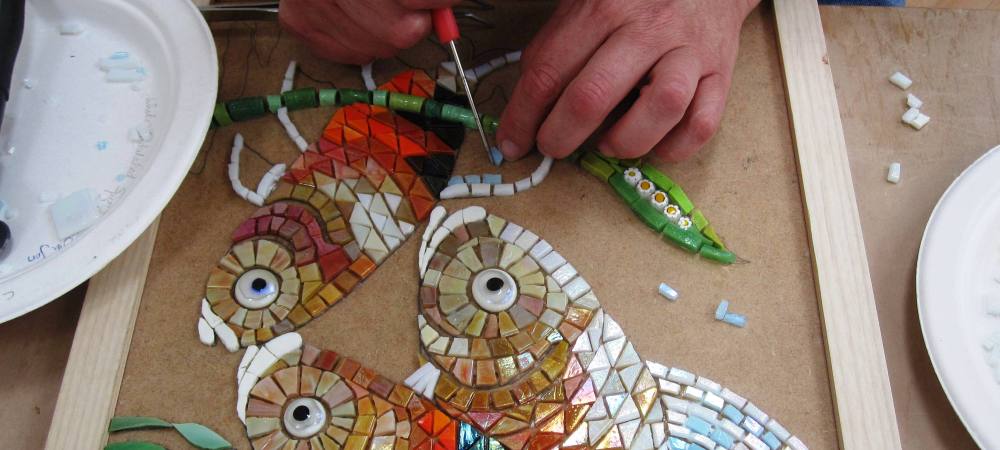 Mosaic Summer School with Rosalind Wates - 29th July to 2nd August 2024